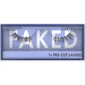 Sztuczne rzęsy i akcesoria - Catrice Faked 3/4 Pre-Cut Lashes, sztuczne rzęsy na pasku, 1 para - miniaturka - grafika 1