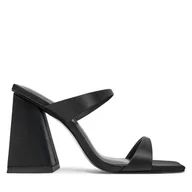 Klapki i japonki damskie - Klapki Just Cavalli 76RA3S40 Czarny - miniaturka - grafika 1