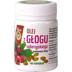 Altai Olej z głogu Syberyskiego 100 k. - Olej spożywczy - miniaturka - grafika 1