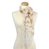 Apaszki i szaliki damskie - Szal Koronkowy urok - miniaturka - grafika 1