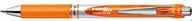 Pióra kulkowe - Pióro kulkowe 0.7mm pomarańczowe Energel Pentel BL77 - miniaturka - grafika 1