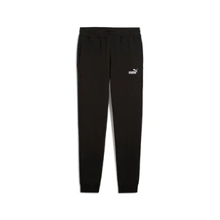 Męskie Spodnie PUMA ESS NO. 1 LOGO SLIM SWEATPANTS TR CL 68264401 – Czarny - Spodnie męskie - miniaturka - grafika 1