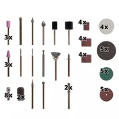 Materiały ścierne - Einhell 49510950 element do szlifierki kątowej Zestaw - miniaturka - grafika 1