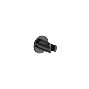 ROCA A5B1350NM0 BRUSHED TITANIUM BLACK Round uchwyt słuchawki ścienny - Akcesoria łazienkowe - miniaturka - grafika 1