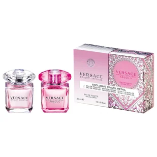 Exclusive Travel Retail zestaw Bright Crystal woda toaletowa spray 30ml + Bright Crystal Absolu woda perfumowana spray 30ml - Zestawy kosmetyków damskich - miniaturka - grafika 1