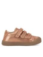 Buty dla dziewczynek - Lasocki Kids Sneakersy BAKU CI12-BAKU-10A Złoty - miniaturka - grafika 1