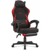 Fotele gamingowe - Fotel CABRO C502 Czarno-Czerwony - miniaturka - grafika 1