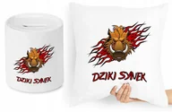 Gadżety dla niej i dla niego - DLA SYNA ZESTAW PODUSZKA + SKARBONKA PREZENT z Nadrukiem ze Zdjęciem - miniaturka - grafika 1