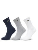 Skarpetki damskie - Lacoste Zestaw 3 par wysokich skarpet unisex RA4182 Kolorowy - miniaturka - grafika 1
