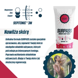 SURPASS żel pod prysznic dla kobiet WOMEN'S BODY WASH - Kosmetyki do kąpieli - miniaturka - grafika 5