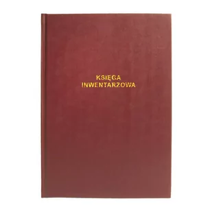 Michalczyk&Prokop DRK122K Druk Księga Inwentarzowa A4 715-B (płótno) - Druki akcydensowe - miniaturka - grafika 1