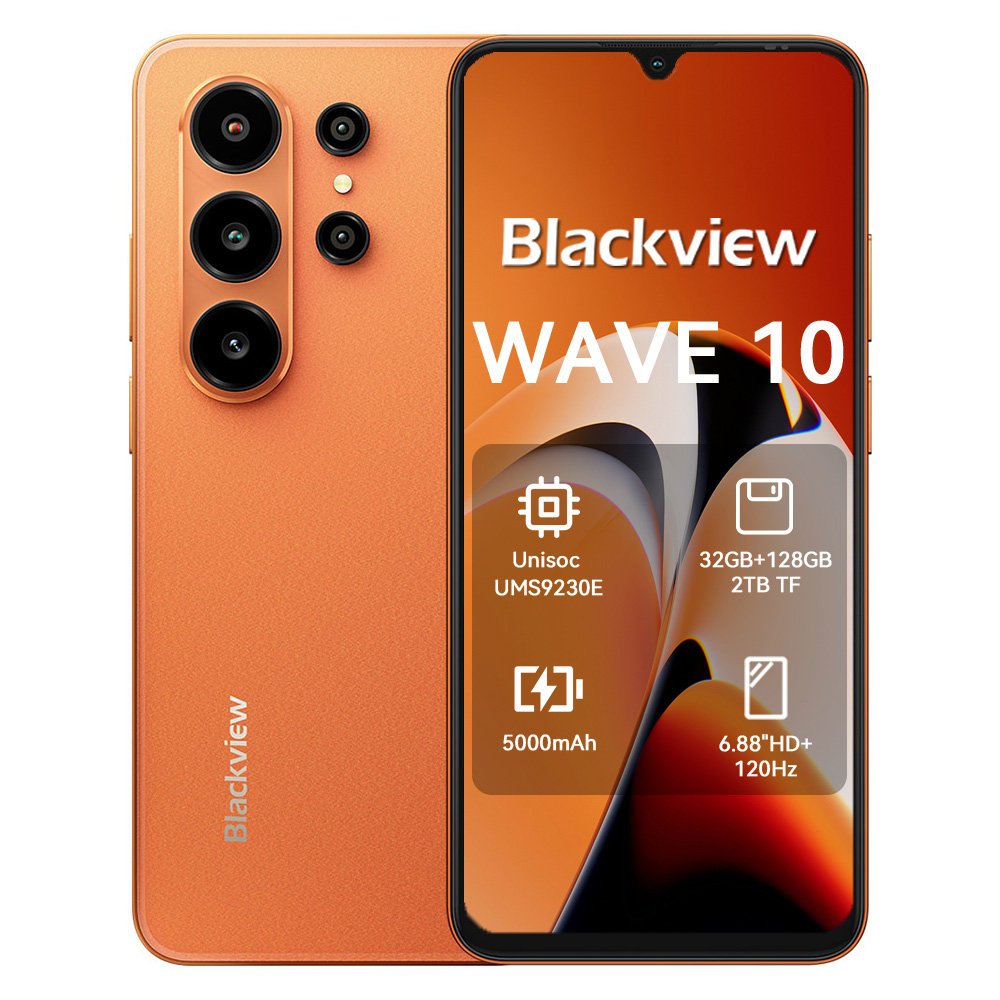 Blackview WAVE 10 8GB/128GB Pomarańczowy