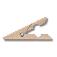 Decoupage - Spinacz drewniany duży 22x3 cm - miniaturka - grafika 1