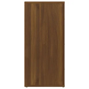 Szafka, brązowy dąb, 40x33x70 cm, materiał drewnopochodny - Szafki do salonu - miniaturka - grafika 6