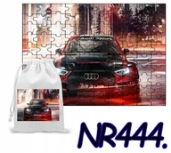 Puzzle - PUZZLE 120 EL. UKŁADANKA MOTORYZACJA AUDI SPEED AUTA + WORECZEK Z NADRUKIEM - miniaturka - grafika 1