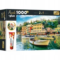Puzzle - Puzzle 1000 el PORTOFINO + KLEJ 10650 TREFL - miniaturka - grafika 1
