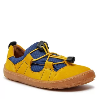 Buty dla dziewczynek - Sneakersy Froddo Barefoot Track G3130243-3 S Blue/Yellow 3 - grafika 1