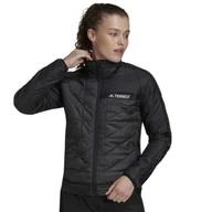 Buty trekkingowe damskie - Kurtka damska Adidas Terrex przejściowa sportowa czarna-S - miniaturka - grafika 1