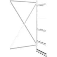 Szafy i regały magazynowe - Regał wspornikowy jednostronny, 250 kg, 2500x1330x1030 mm, dodatkowy - miniaturka - grafika 1