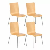 Krzesła - Krzesło drewniane CLASSIC, kolor naturalny - miniaturka - grafika 1
