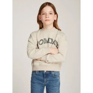 Tommy Hilfiger Bluza | Regular Fit - Bluzy dla dziewczynek - miniaturka - grafika 1