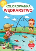 Kolorowanki, wyklejanki - Kolorowanka Wędkarstwo - miniaturka - grafika 1