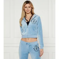 Bluzy damskie - Juicy Couture Bluza HERITAGE PALM TREE CREST ROBYN Cropped Fit - miniaturka - grafika 1