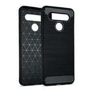 Etui i futerały do telefonów - Beline Beline Etui Carbon Xiaomi Redmi 9 czarny/black - miniaturka - grafika 1