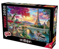 Puzzle - Anatolian Puzzle 3000 Paryż, Kawiarnia nad Sekwaną - Anatolian - miniaturka - grafika 1