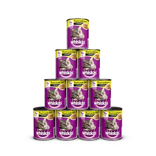 Whiskas Kurczak W Sosie 12X400G - Suplementy i witaminy dla kotów - miniaturka - grafika 1