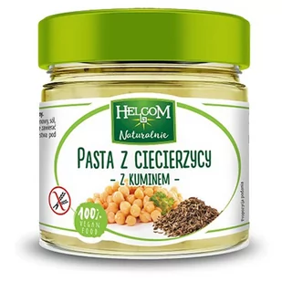 HELCOM PASTA Z CIECIERZYCY Z KUMINEM 190 G - Pasty warzywne - miniaturka - grafika 1