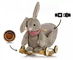 Królik Polly Plus - Grey Bunny - Zabawki na biegunach - miniaturka - grafika 3