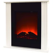 Wkłady kominkowe - Elektryczny wkład kominkowy z ogrzewaniem Efekt płomienia Ikonam Kominek elektryczny Piec klasy A - miniaturka - grafika 1
