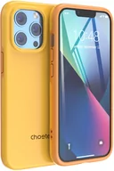 Etui i futerały do telefonów - Choetech etui pokrowiec iPhone 13 Pro Max pomarańczowy PC0114-MFM-YE - miniaturka - grafika 1