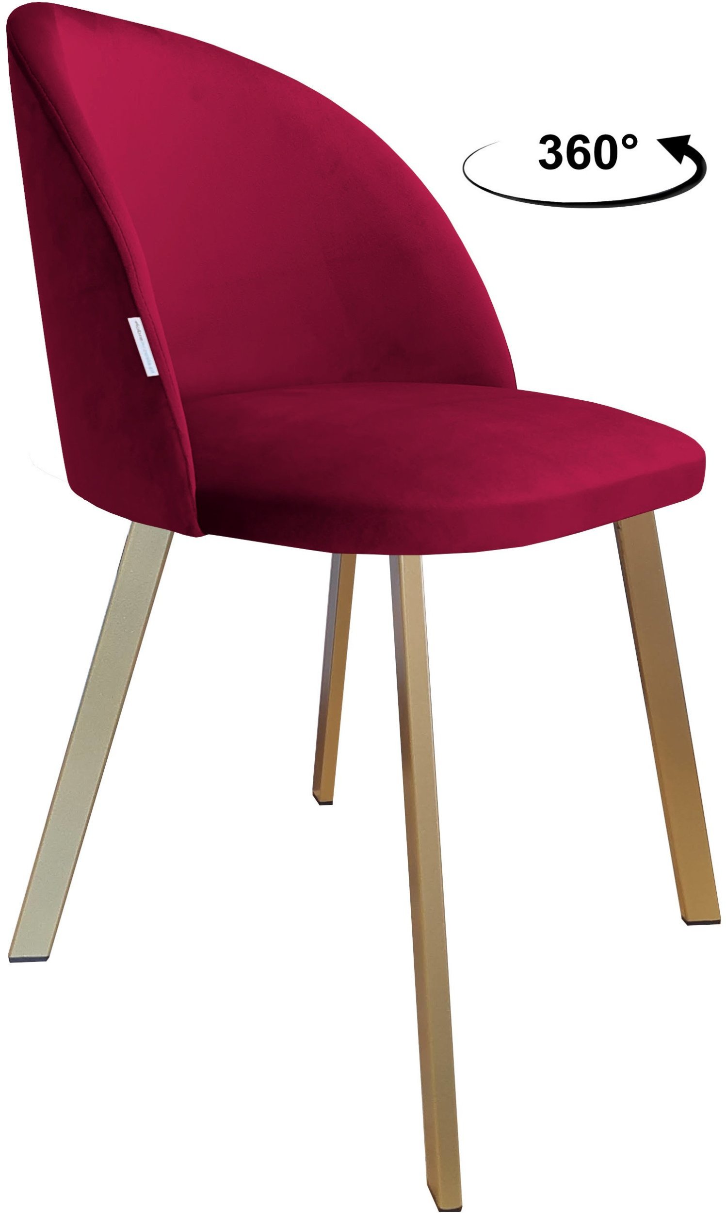 Krzesło obrotowe Colin podstawa Profil złota MG31