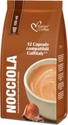 Kawa w kapsułkach i saszetkach - Caff Nocciola (kawa aromatyzowana orzechowa) kapsułki Tchibo Cafissimo - 12 kapsułek - miniaturka - grafika 1