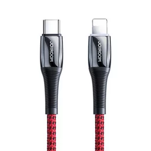 Joyroom kabel przewód USB Typ C - Lightning Power Delivery 20W 2,4A 1,2m czerwony (S-1224K2 Red) - Kable USB - miniaturka - grafika 1