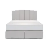 Łóżka - Łóżko ENZO BED DESIGN kontynentalne : Rozmiar - 200x200, Tkanina - Grupa I, Pojemnik  - Z pojemnikiem - miniaturka - grafika 1