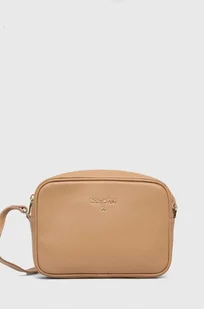 Patrizia Pepe torebka skórzana kolor beżowy CB8985 L001 - Torebki damskie - miniaturka - grafika 1