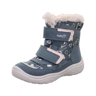 Śniegowce damskie - Superfit Kryształowe śniegowce Gore-Tex z ciepłą podszewką, niebieskie/srebrne 8020, szerokość 30 EU, Niebieski, srebrny 8020, 30 EU Weit - miniaturka - grafika 1