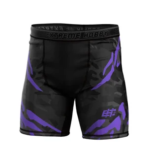 Spodenki Vale Tudo do MMA męskie EXTREME HOBBY BLACK PANTHER - Kimona, stroje i obuwie - miniaturka - grafika 1