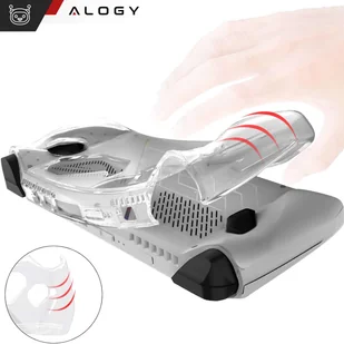 Etui do konsoli Asus Rog Ally Clear Case obudowa pokrowiec silikonowe nakładka Alogy przezroczyste - Części i akcesoria do laptopów - miniaturka - grafika 5