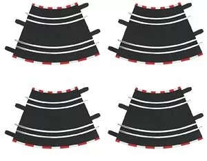Carrera GO!!! Curve 1/45 ° 4 pieces 61611 - Tory, garaże, parkingi - miniaturka - grafika 2
