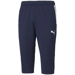 ND05_S11919-XL 657271 06 Spodnie męskie Puma teamLIGA Training 3/4 Pants granatowe 657271 06 r.XL - Dresy męskie - miniaturka - grafika 1