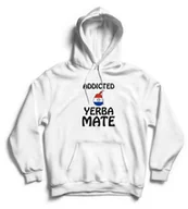 Gadżety dla niej i dla niego - Bluza z kapturem - ADDICTED YERBA MATE - miniaturka - grafika 1