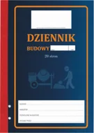 Druki akcydensowe - Dziennik budowy niekopiujący [Pu/Pb-54] (2023.682) - miniaturka - grafika 1