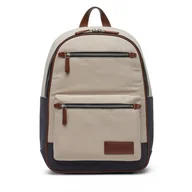 Plecaki - Plecak Tommy Hilfiger Th Casual Backpack AM0AM13227 Beżowy - miniaturka - grafika 1