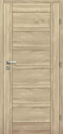 Drzwi wewnętrzne - Skrzydło pełne Etna 70 prawe dąb sonoma - miniaturka - grafika 1