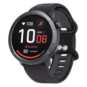 Smartwatch - STELIO Activ AI GPS 46mm Czarny - miniaturka - grafika 1