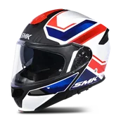 Kaski motocyklowe - Kask Szczękowy SMK Gullwing Supertour Złamany Biały/NiebieskiXS - miniaturka - grafika 1